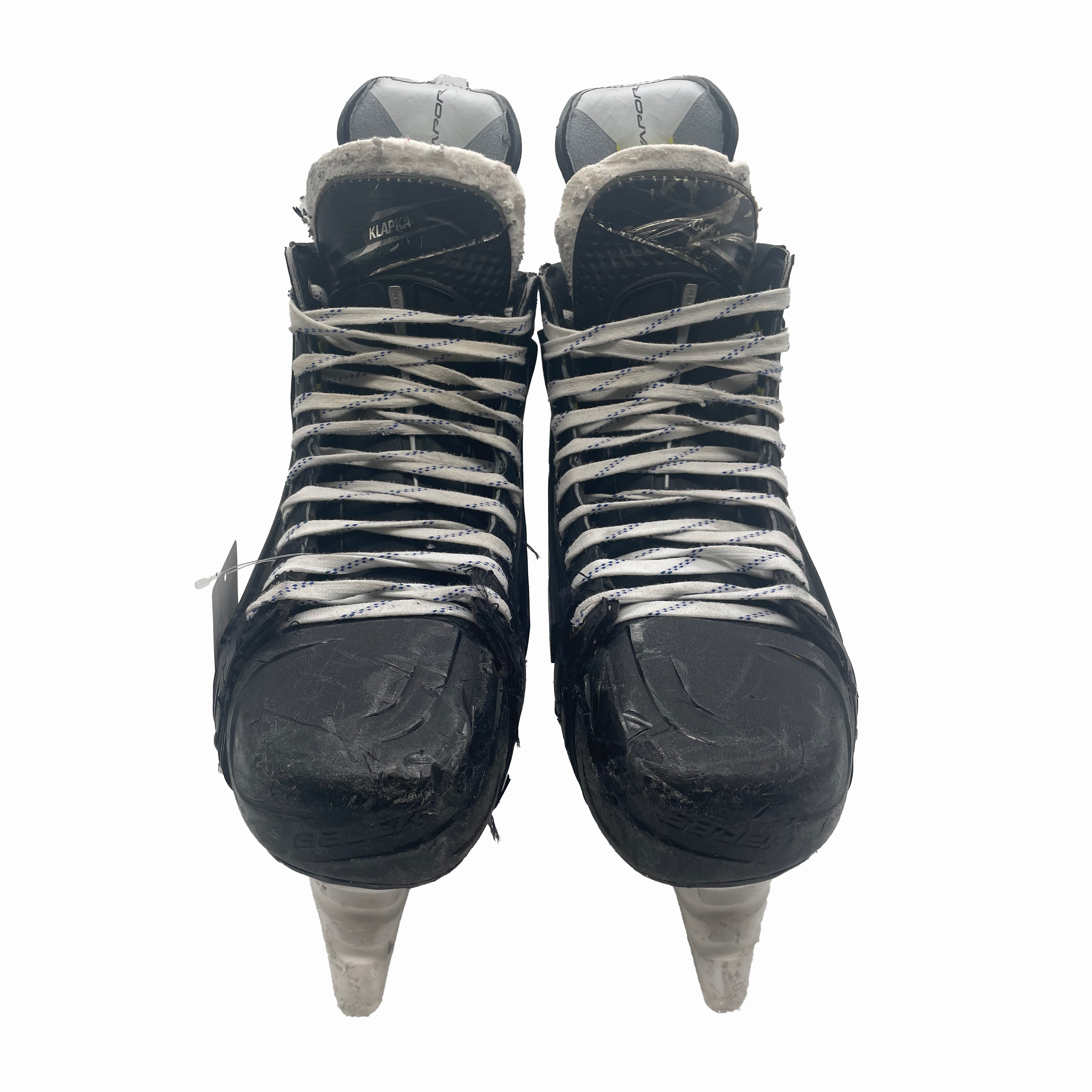Bauer Vapor Hyperlite 2 - Used Pro Stock Hockey Skates with Shot Blockers - Size 13E